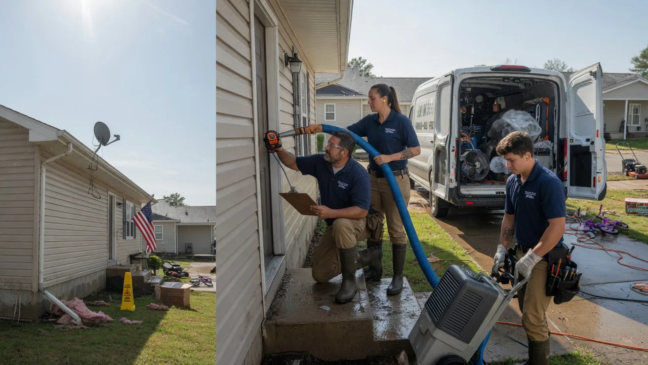 Ceiling Water Damage Restoration in Lemoyne, NE near me